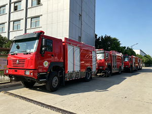 Nuevo Camión de Bomberos Forestales HOWO 4X4 Todoterreno con Tracción en las Cuatro Ruedas de 6000 Litros (1500 Galones) Modelo 2026 en Venta - Product Image 5