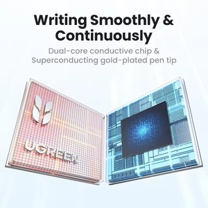 ปากกาสไตลัส UGREEN สำหรับ <span class=keywords><strong>Apple</strong></span> <span class=keywords><strong>Pencil</strong></span> ชาร์จไร้สายแบบแม่เหล็ก รองรับการสัมผัสโดยไม่ต้องใช้มือ ป้องกันการสัมผัสโดยฝ่ามือ รองรับการเอียง <span class=keywords><strong>แบ</strong></span><span class=keywords><strong>ต</strong></span>เตอรี่ใช้งานได้ยาวนาน สำหรับ iPad Pro - Product Image 4