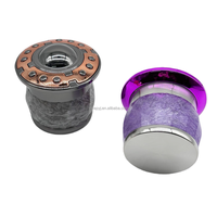 Nouveau broyeur d'herbes en alliage de Zinc de conception UFO pour les produits de magasin de fumée grossiste de tabac accessoires de fumer broyeur