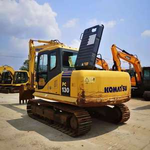 เครื่องจักรก่อสร้างมือสองขนาดกลางยี่ห้อโคมัตสึ รุ่น PC130-7 จากจีน ขายดี พร้อมเครื่องยนต์คัมมินส์ เกียร์บ็อกซ์ และชิ้นส่วนไฮดรอลิก - Product Image 2
