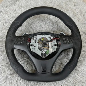 Volant en cuir pleine fleur pour <span class=keywords><strong>BMW</strong></span> Série E (E90, E60, E46, E92, M3, E87, E39, X5, E70, X6, E71, E82, E93, E36, E91) – Vente directe usine - Product Image 6