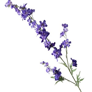 Nueva Llegada, Estilo Europeo, Pequeño Delphinium Artificial, Ajacis, Flor de Tacto Real, Decoración para Bodas, Bares y Salas de Estar - Product Image 5