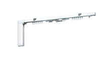 Système de rideaux motorisés intelligents en aluminium Tuya avec kit complet de rail intelligent à longueur réglable DIY PST-GM46
