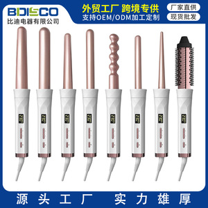 8 In 1 Hair Curling Iron Set With Interchangeable Barrels PTC Heating Element Intelligent Temperature Control For Quick Styling - Product Image 5