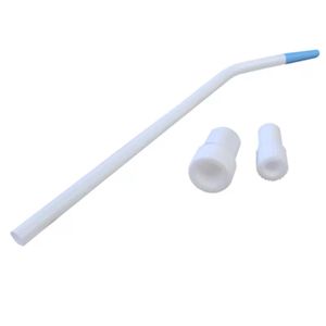 Punta de aspirador quirúrgico endodóntico suave estéril blanco dental desechable de bajo costo - Product Image 2