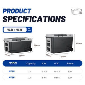 Réfrigérateur portable <span class=keywords><strong>Alpicool</strong></span> OEM 12V 24V, petit réfrigérateur électrique, compresseur puissant, camping en plein air, réfrigérateurs de voiture - Product Image 3