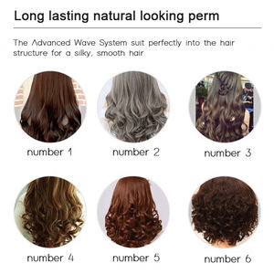 Crème liquide permanente numérique Q8 pour ondulations à froid, protection thermique, boucles naturelles, solution de permanente à froid pour cheveux - Product Image 4