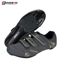 Zapatos de ciclismo de carretera para hombre, con correa de hebilla transpirable, de cuero, giro, Delta cleat