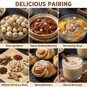 Graines de muscade de qualité supérieure entières 100g, emballage léger et durable avec fenêtre transparente <span class=keywords><strong>pour</strong></span> les vendeurs e-commerce - Product Image 4