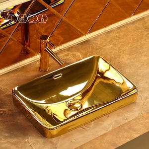 Fregadero de encimera de mármol ovalado moderno, escurridor de lavabo a mano, lavado artístico de cerámica, lavabo de cerámica para baño <span class=keywords><strong>Becken</strong></span>, lavabo de baño hecho de granito - Product Image 4