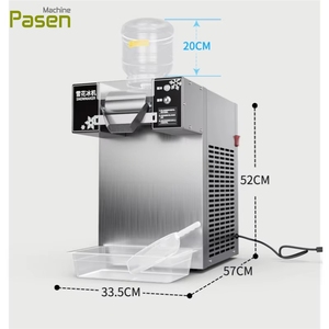 Machine à glace pilée en flocons de neige, modèle à succès, pour une production efficace de glace pilée moelleuse en flocons de neige. Compact Desi - Product Image 4