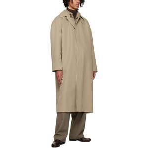 <span class=keywords><strong>Cappotto</strong></span> in Gabardine <span class=keywords><strong>Beige</strong></span> cotone e Nylon <span class=keywords><strong>cappotto</strong></span> personalizzato di alta qualità Design moda <span class=keywords><strong>uomo</strong></span> - Product Image 2