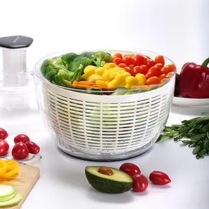 Secador de salada de vegetais manual de alta qualidade para cozinha