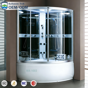 Cabina <span class=keywords><strong>de</strong></span> Ducha <span class=keywords><strong>de</strong></span> Lujo Personalizada, Completa, con Hidromasaje, Ducha <span class=keywords><strong>de</strong></span> Pie, Baño, Cabina <span class=keywords><strong>de</strong></span> Ducha con <span class=keywords><strong>Vapor</strong></span>, Precio <span class=keywords><strong>de</strong></span> Fábrica <span class=keywords><strong>para</strong></span> el Hogar - Product Image 1