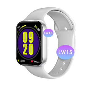 Promocional barato deportes LW15 reloj inteligente 2020 Monitor de ritmo cardíaco pulsera LW15 Fitness Tracker Smartwatch - Product Image 6