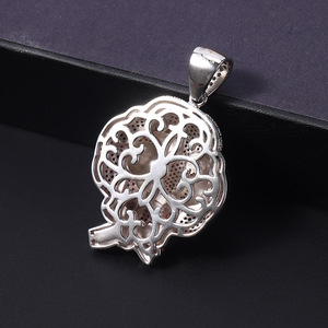 Statement Chunky Herren Iced Out CZ Stone <span class=keywords><strong>69</strong></span> Säge Puppen kopf Anhänger Mund Beweglicher <span class=keywords><strong>Rap</strong></span> Big Emaille Halskette Schmuck - Product Image 2