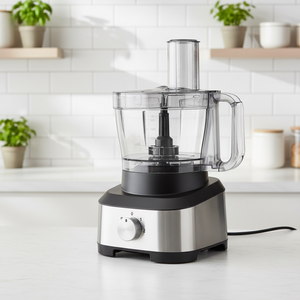 Nouveau <span class=keywords><strong>robot</strong></span> <span class=keywords><strong>culinaire</strong></span> professionnel 1000W avec hachoir/trancheuse/râpeur en acier inoxydable - Product Image 1