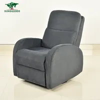B209a Moderne möbel kleine manuelle entspannen couch sitz swivel rocker einzigen stoff kino heimkino sofa liege stühle