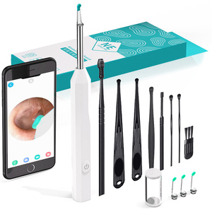 NE3-E không dây thông minh hình ảnh tai sạch hơn otoscope Wifi sáng ráy tai ráy tai loại bỏ công cụ với máy ảnh Tai - Product Image 1