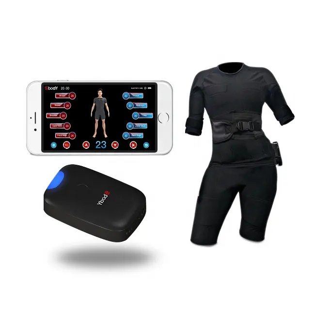 Wireless ems stimolatore muscolare del vestito S DEL CORPO macchina per il fitness sme per bruciare i grassi