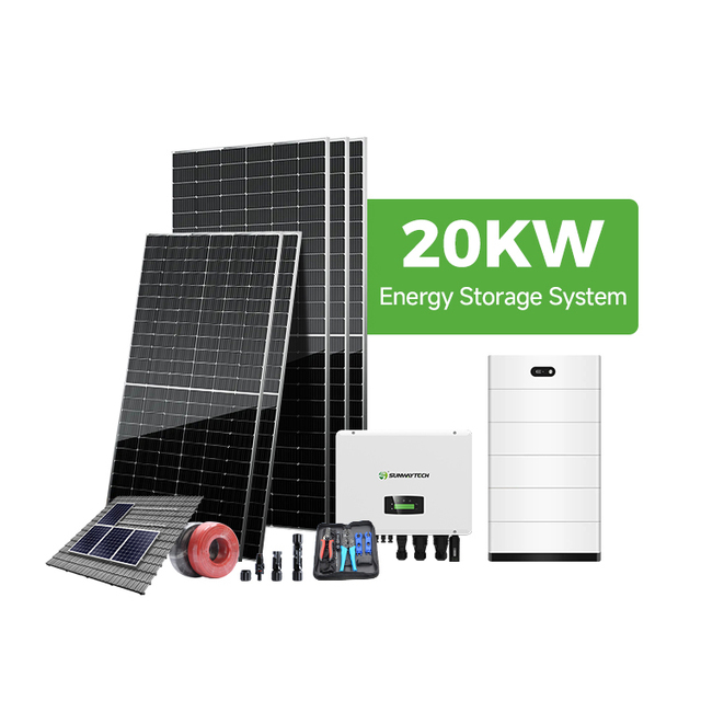 All in One Hybrid 30Kw Generator 10kw Solar Energy Storage System 5KW 6KW 8KW Hybrid Solar Power System Setup for Home