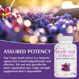 Cápsulas <span class=keywords><strong>de</strong></span> Extracto <span class=keywords><strong>de</strong></span> Semilla <span class=keywords><strong>de</strong></span> Uva con Fibra Dietética - Apoyo a la Barrera Intestinal, Mezcla Prebiótica, Suplemento para la Salud Digestiva - Product Image 6