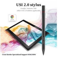 Nouveau produit 2025 Uogic USI 2.0 Stylet tactile 4096 niveaux de pression pour Lenovo, HP, Acer, Samsung, Google avec rejet de la paume