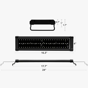 Marine dẫn ánh sáng rạn san hô cho san hô, lập trình hẹn giờ điều khiển, 18 đến 24-inch 20W nước mặn hồ cá ánh sáng - Product Image 3