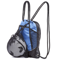 Sac de sport à cordon pour ballons de football, de volley-ball et de baseball avec filet en maille