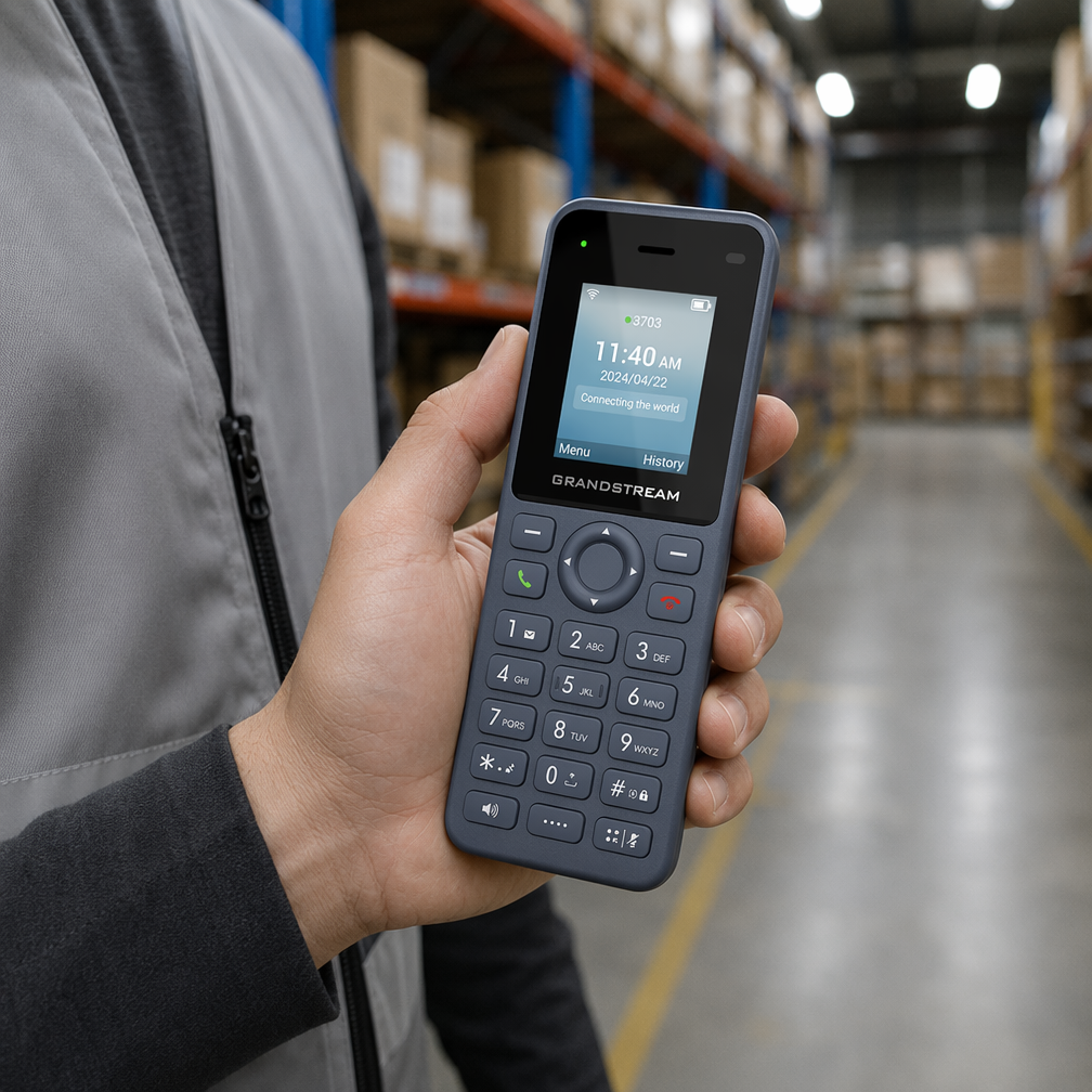 Grandstream WP816 WiFi 6 IP Phone Dual Band 802.11ax Roaming Opus HD Voice 3 Way Conference 2 Lines 6H Talk 120H Standby VoIP · image 5