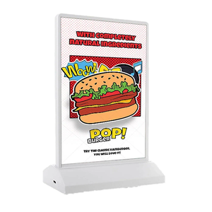 Double Side Adjustable Brightness USB Charging A4 LED Advertising Desktop Light Box Menu Sign for <b>Bar</b> Restaurant Wedding - Product Image 1