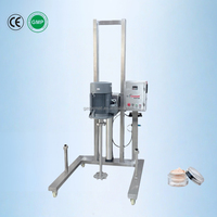 Moteur CC de levage en acier inoxydable SUS316L pour agitateur de baril, homogénéisateur, machine de production de savon, mélange à cisaillement élevé pour cosmétiques