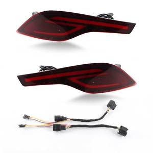 รถ 12V LED ด้านหลังกันชนสําหรับ <span class=keywords><strong>Honda</strong></span> CR-V 2017-2019 CRV เบรค LED ไฟท้ายไหลเลี้ยวสัญญาณเบรคหยุดหลอดไฟ - Product Image 3