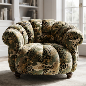 Tela de tapicería estampada de lujo por metros para sofás, muebles, cojines y decoración de interiores de primera calidad, terciopelo holandés - Product Image 3