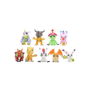 9 adet/takım Anime dijital canavar PVC Digimon macera aksiyon figürleri modeli oyuncak bebek toptan set oyuncaklar