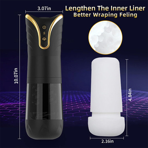 เครื่องนวดกระตุ้นอวัยวะเพศชายแบบอัตโนมัติเครื่องนวดกระตุ้นช่องคลอดแบบสมจริงสำหรับผู้ชายเซ็กซ์ทอย - Product Image 6