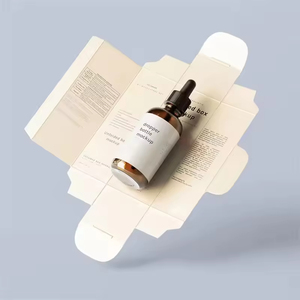 Boîte en carton personnalisée avec logo pour pilules, masques chirurgicaux, caractéristiques : plateau porte-munitions gaufré, rangement pour médicaments - Product Image 4