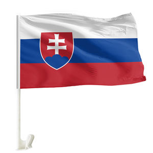 Haute qualité 50cm <span class=keywords><strong>drapeau</strong></span> <span class=keywords><strong>slovaque</strong></span> Premium Pro fenêtre voiture <span class=keywords><strong>drapeau</strong></span> Clips pour fenêtre arrière Mustang Long pôle Nylon main <span class=keywords><strong>drapeau</strong></span> pour l'éducation - Product Image 1
