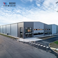 Centre de données à structure en acier à assemblage rapide, entrepôt logistique, atelier à ossature métallique