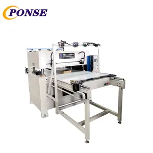 Ponse auto hydraulic press fabric/rubber washer/scouring pad sponge /EVA cutting machine
