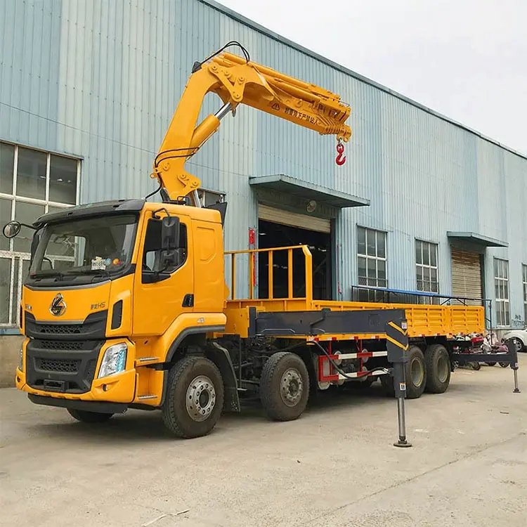 중국 최고 브랜드 리프팅 기계 4 톤 소형 크레인 트럭 장착 접이식 크레인 품질 보증 판매