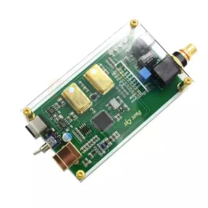 XU208 Asynchronous USB Coaxial Fiber Output Digital Interface IIS DSD256 Spdif Dop64 With Acrylic Sheet A6-018