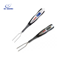SW termometer daging Digital baca instan, termometer makanan memasak daging dapur desain baru