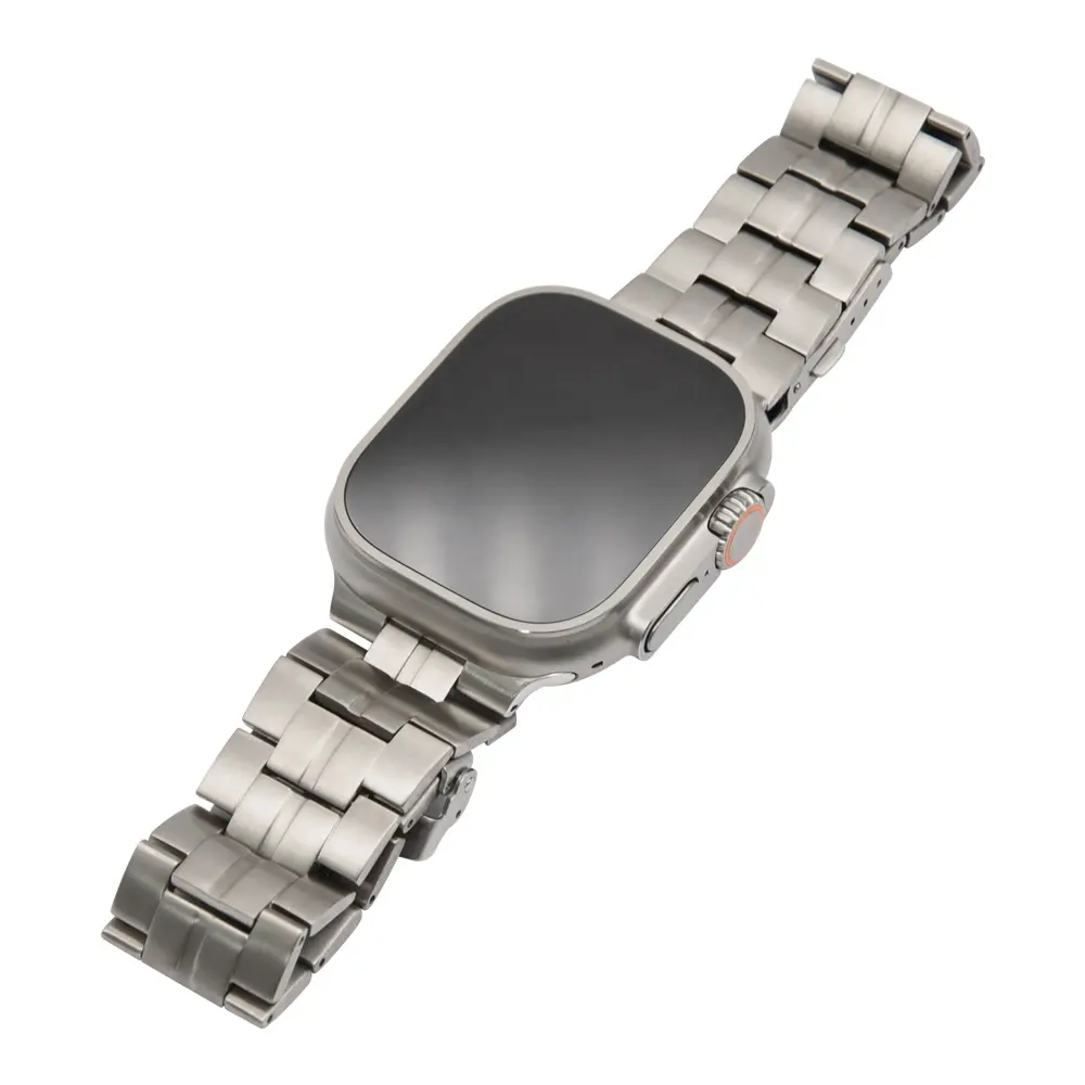 KeepWin Luxury titanium metal watch strap band for apple ultra watch 8 7 6 5 4 3 2 1 38/40/41 42/44/45 mm