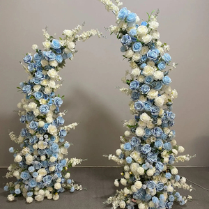 GJ-HOA10 Wholesale Factory Horn <b>Arches</b> Flower Arrangement <b>Wedding</b> Moon Flower <b>Arch</b> Backdrop for <b>Wedding</b> Event Decoration - Product Image 3