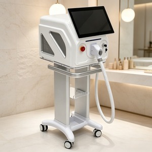 Mesin Penghilang Bulu Laser <span class=keywords><strong>Diode</strong></span> 808nm Profesional Berdaya Tinggi untuk Penghilangan Bulu Tubuh Portabel & Aman - Product Image 1