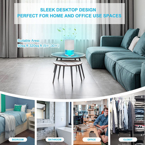 Xách tay thông minh Peltier Máy hút ẩm có thể tháo rời 300ml ABS Tank thấp 39dB tiếng ồn chế độ ngủ ABS nhựa nhà ở cho tủ quần áo/phòng tắm - Product Image 2