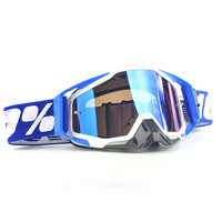Gafas de Motocross, Gafas de Protección para Conducir al Aire Libre, Lentes y Montura de PC Reemplazables, Deportivas