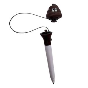 ปากกาลูกลื่นรูปอึสุดเท่ ของใช้ในโรงเรียนและอุปกรณ์คลายเครียด <span class=keywords><strong>ของขวัญ</strong></span>สำหรับเด็กและเพื่อนๆ ปากกาลูกลื่นแบบกำหนดเอง ขายส่ง - Product Image 1