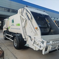 Compacteur de déchets diesel manuel JAC 4X2 6 m³ |   Véhicule de collecte des déchets urbains